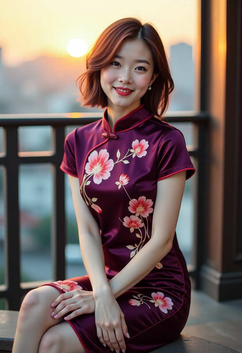 雨中对视