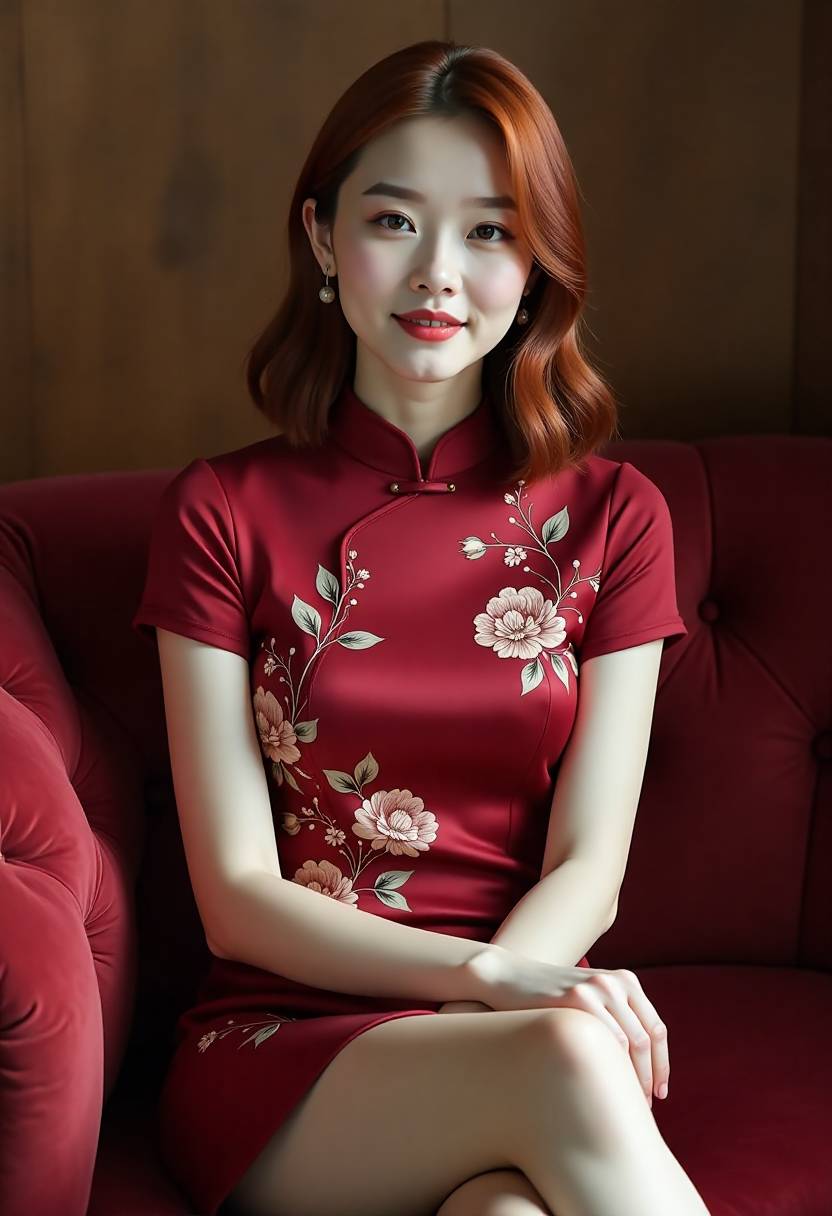 晚风吹拂面颊